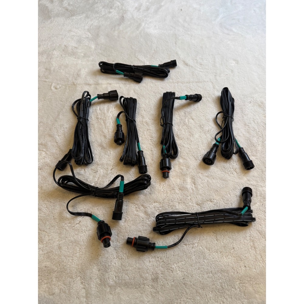 Outdoor Extension Cord Set 3 Prong Weatherproof Connectors.‎ 7 sets
